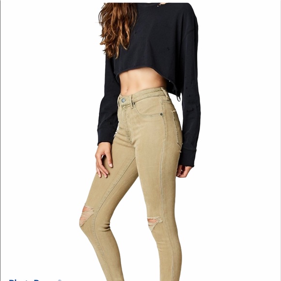 CARMAR Robin Stretch Denim in Taupe - Picture 4 of 9